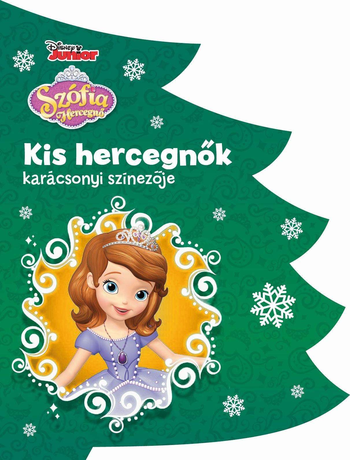 - - Disney - Kis hercegnők karácsonyi színezője