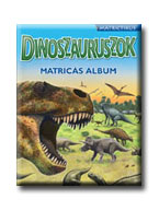- - Dinoszauruszok - matricás könyv